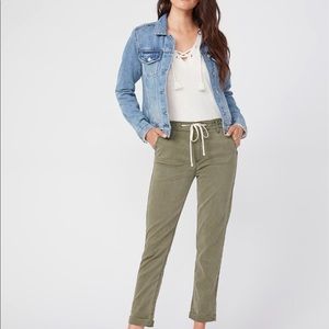 Paige Vintage Coastal Green Christy Pant